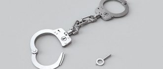 Open handcuffs