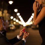 Propose to a girl on the street